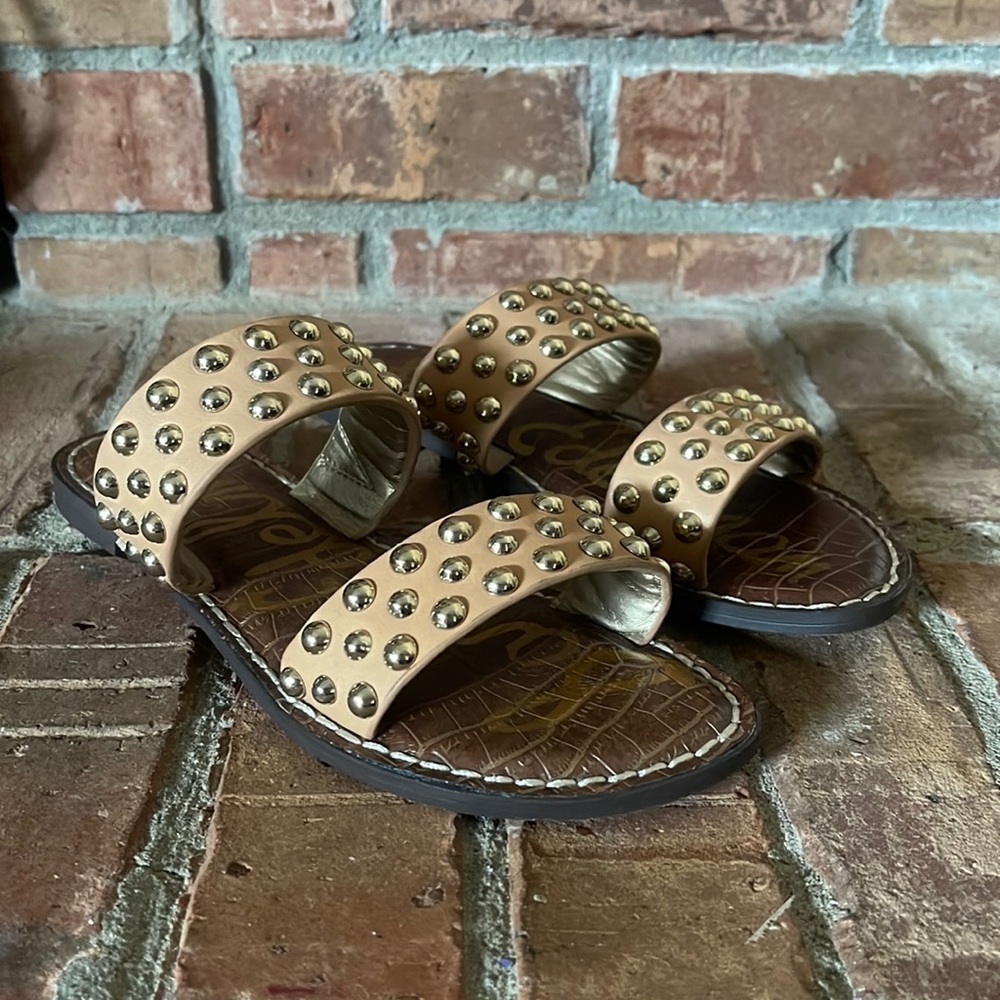 Sam Edelman Gianetta Leather Studded Sandals